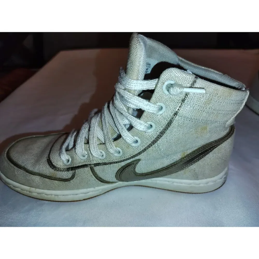Nike Air 330238-221 Womens Metallic Canvas Sneaker Shoe size 6.5
